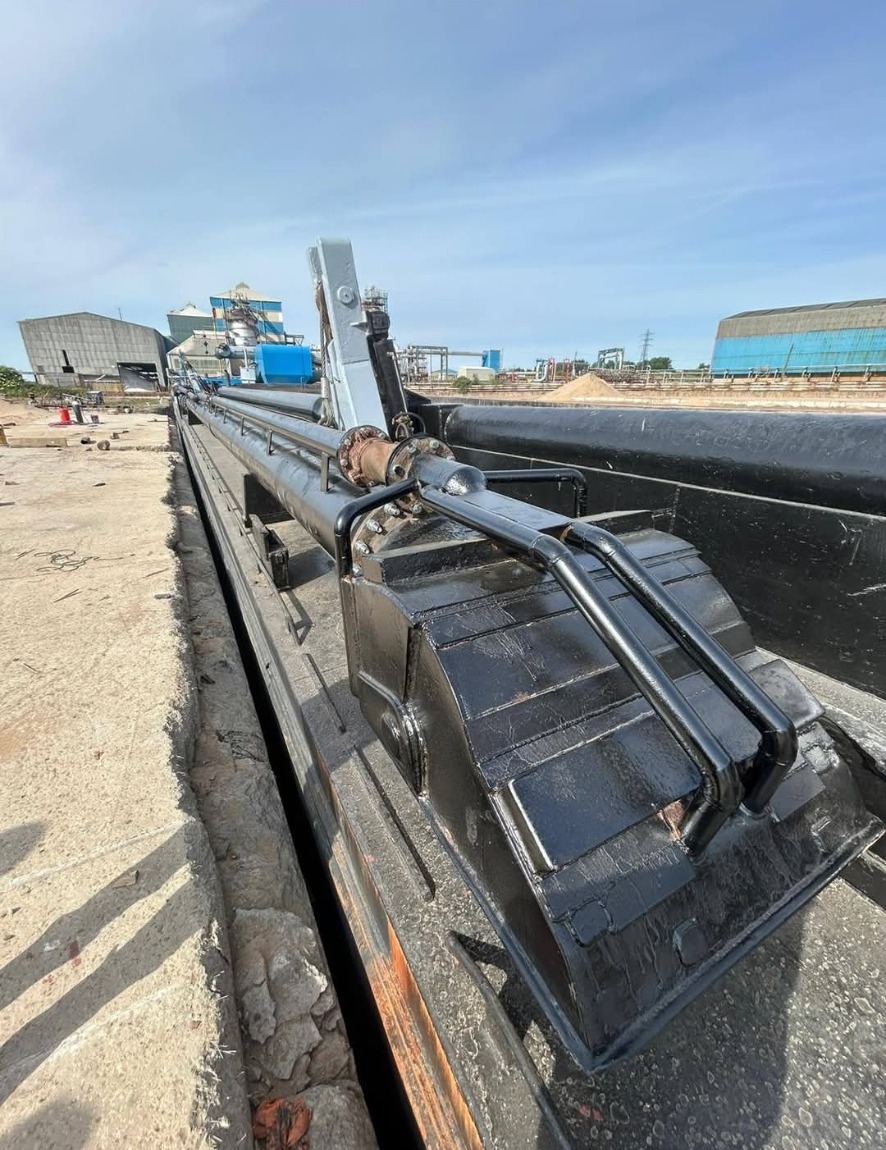 Fabricated steel pipework and support structure
